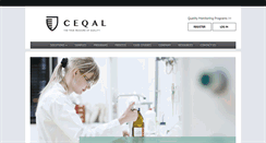 Desktop Screenshot of ceqal.com