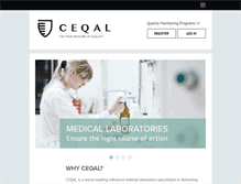 Tablet Screenshot of ceqal.com